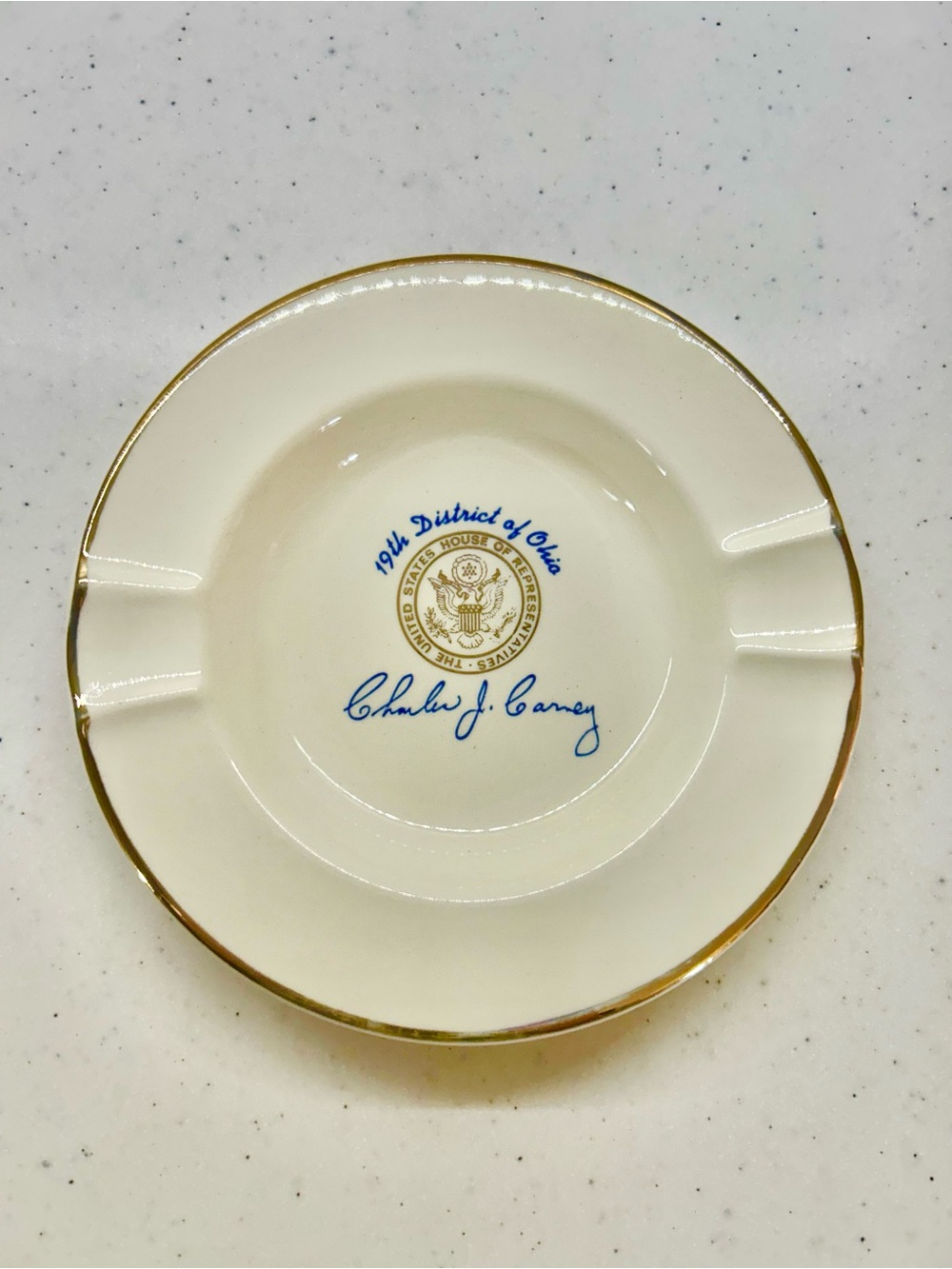 Seal of the U.S. House of Representatives Collectible Ashtray